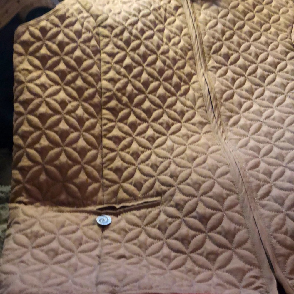 Quilted vest..